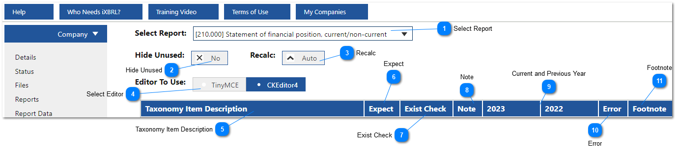 Report Layout